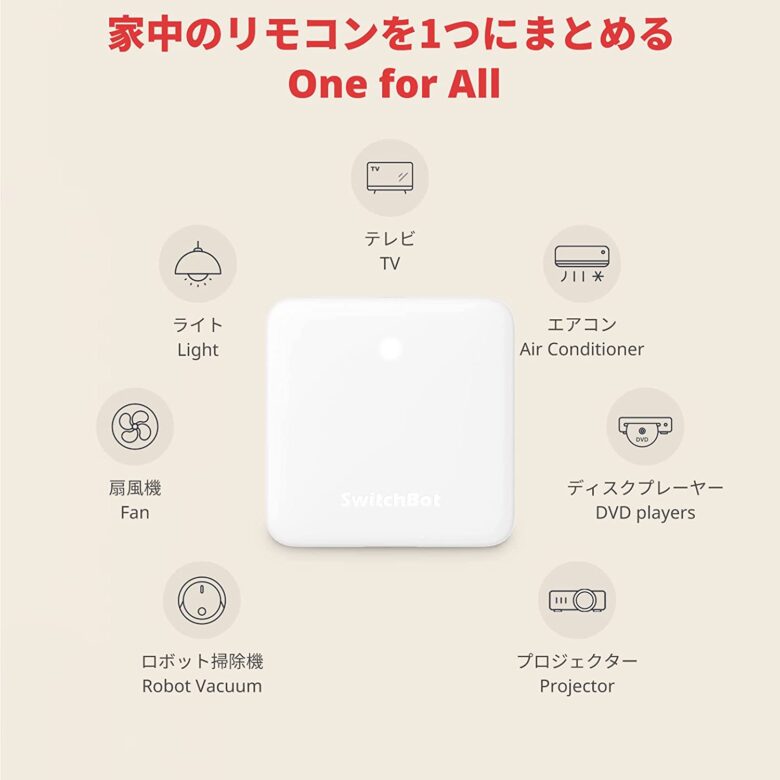 Switch Bot Hub Mini　使い方