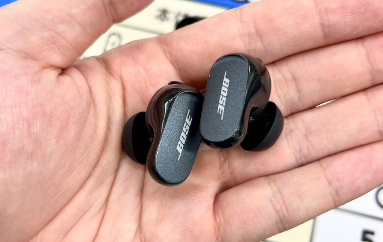 BOSE QuietComfort Earbuds Ⅱイヤホン本体の実機画像